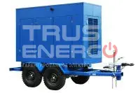 Дизельный генератор ТСС АД-100С-Т400-1РПМ1 на прицепе