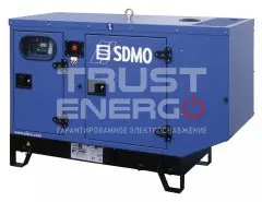 Дизельный генератор SDMO K 22-IV В кожухе с АВР